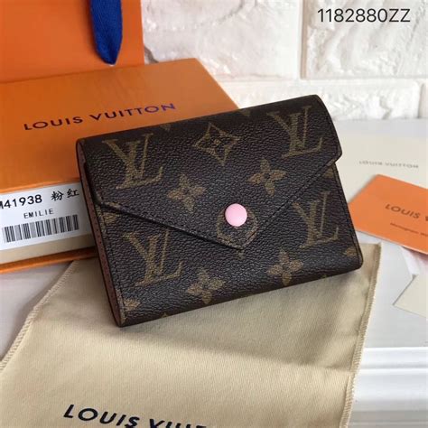 louis vuitton wallet pink interior|pink lv wallet.